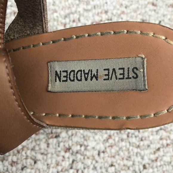 Steve Madden Woven wedged size 10 - Picture 4 of 7